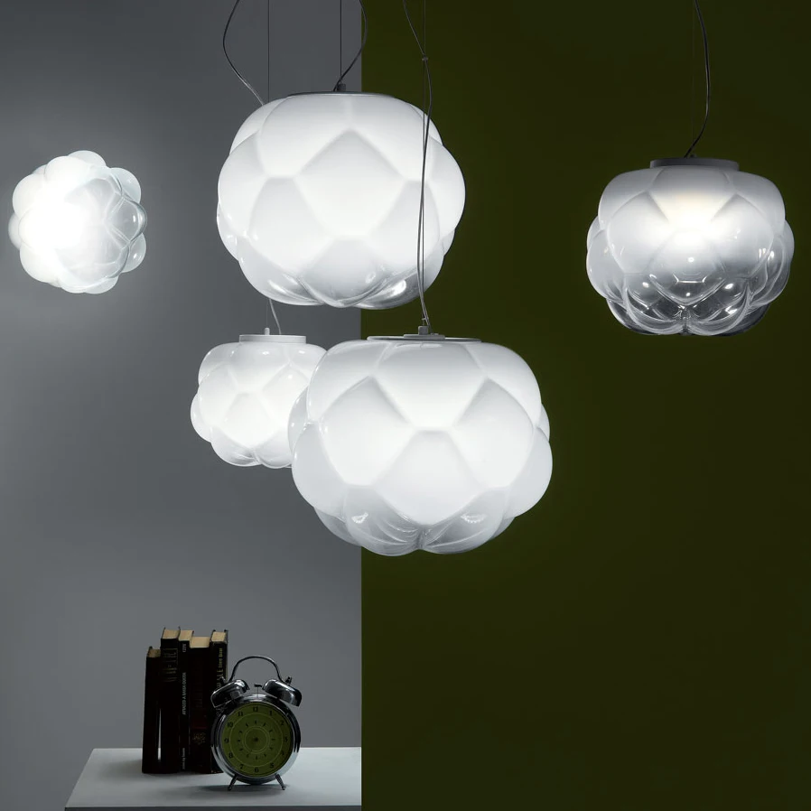 

Italy Bubble Pandent Light Led Ceiling Chandelier Suspension Hanging Lamp for Living Dining Room Hall