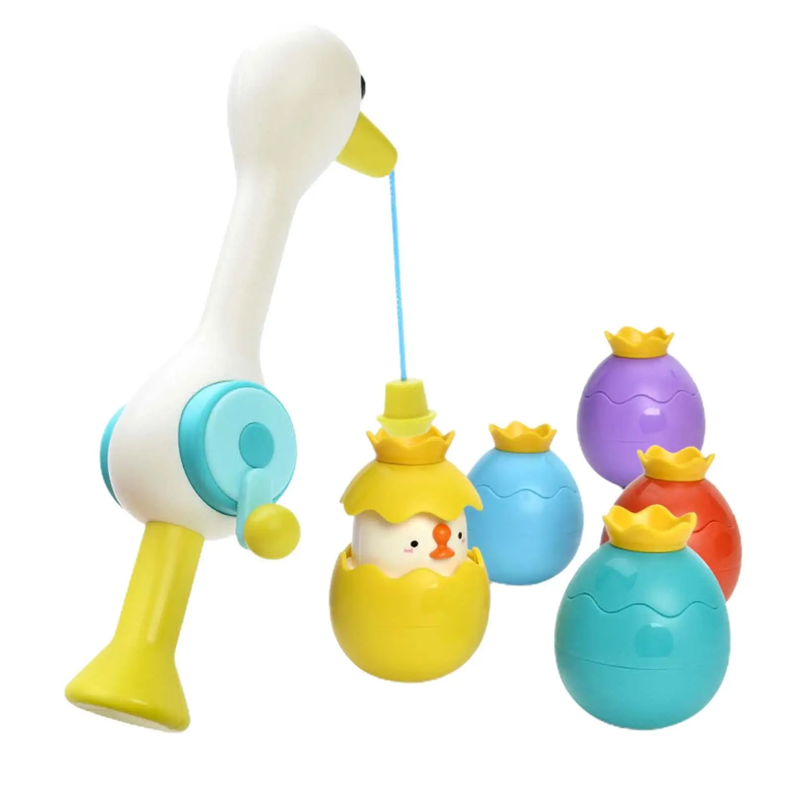 

6 Pieces Magnetic Fishing Game Floating Wind up Swimming Pool Games for Boys Girls Infants Newborn Toddlers Preschool Education