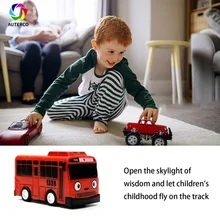 

2022 Hot Little Bus Mini Pull Back Toy Car Children's Toys Mobile Vehicle Kid Mini Cars Boy Toys Gift Plastic Toy for Children