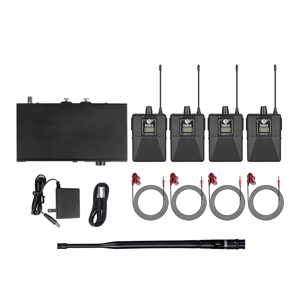 UHF IEM Wireless In-Ear Monitoring System ER-102 with bluetooth5.0 for Stage Per