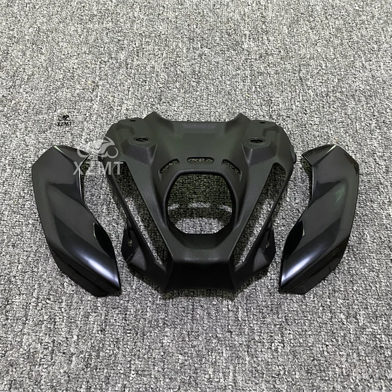 Motorcycle headlight front panel with nose fairing kit for Yamaha MT 09 MT09 MT 09 2021 FZ09 FZ