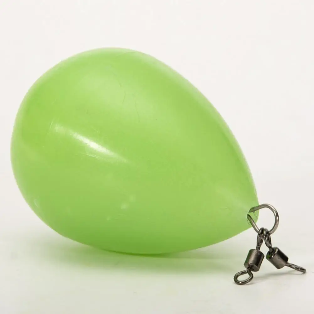 Fishing Egg Float Durable PP Solid Night Luminous Booster Fishing Bobber Equipment