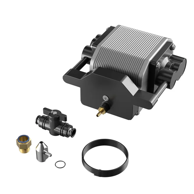 Longer Air Assist/Air Pump/Air Assist Kit with Air Pump for Ray5 Laser Engraver Cutter Engraver Remove Smoke Dust-2 1