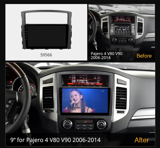 미쓰비시 파제로 4를 위한 업그레이드된 오락 경험