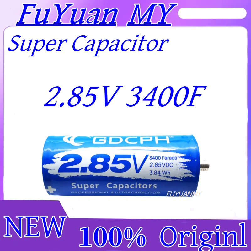 1PCS/lot NEW 2.85V3400F BCAP3400P285K04 Super Farad Capacitor original Machine Car Audio Car Starting Power Supply