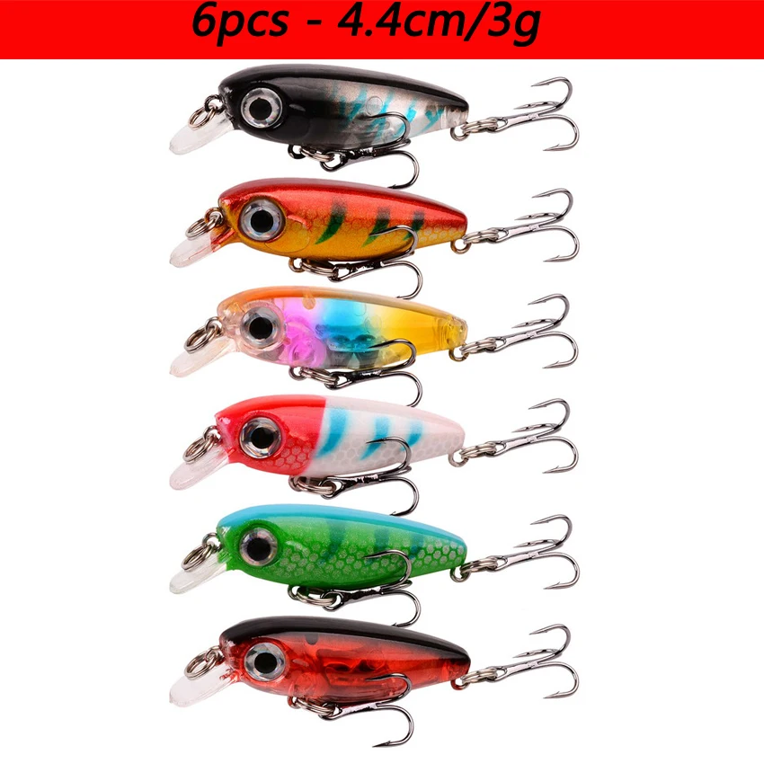 Mixed Lures Minnow Popper Pencil Crankbait Fishing Lure Set Swimbait Fake  Baits Pesca Fishing Gear Carp Artificial Hard Bait