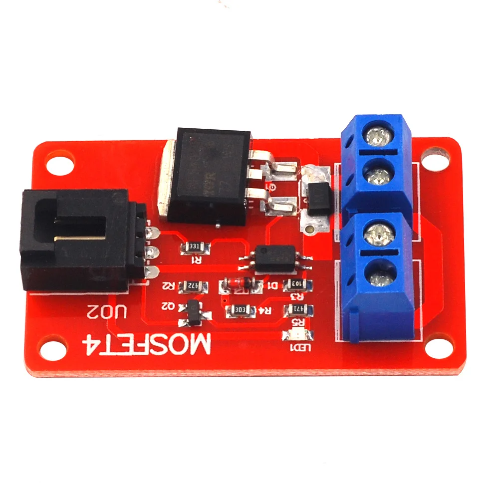Pulsante Mosfet Superiore 0-24V Irf520 Modulo Driver Mos Per Arduino Mcu Arm Raspberry Pi