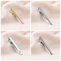 8 PCS Gold Color Tie Clips Set With Gift Box Wedding Guests Gifts For Man Shirt Cufflinks Men's Gift Luxury Jewelry For Husband 5