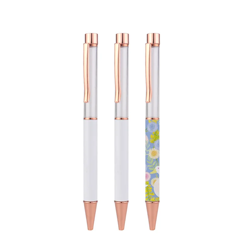 Newest Sublimation Metal Ballpoint Pen Body Pen Sublimation Blanks For Photo Print Creative Advertisement Gift