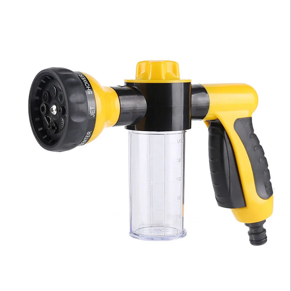 

1pc Portable Auto Foam Lance Water Gun High Pressure Nozzle Jet Car Washer Sprayer Cleaning Tool Automobile Garden Wash Tool