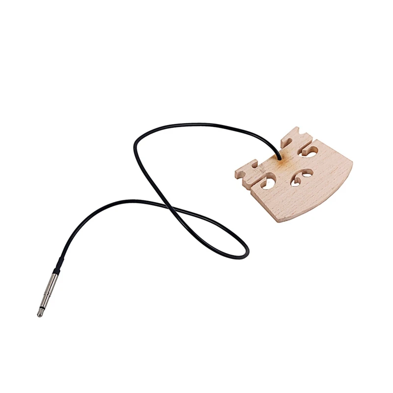 

3 шт. мост для скрипки с пьезонастраиваемым пикапом для 4/4 полноразмерных электрических запчастей для скрипки, замена