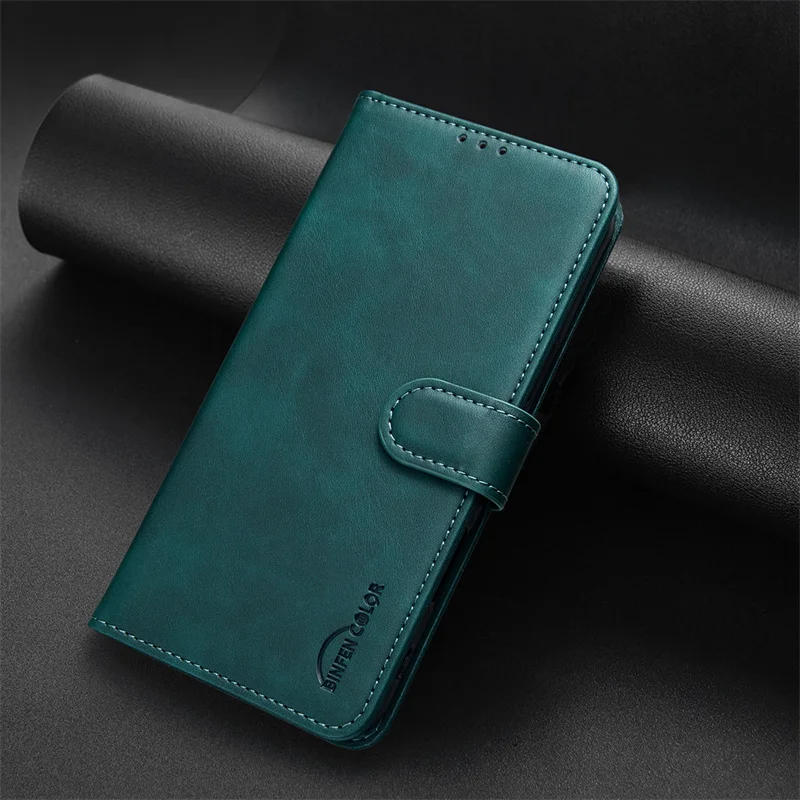 Leather Wallet Flip Phone Case - Stylish and Durable Protection