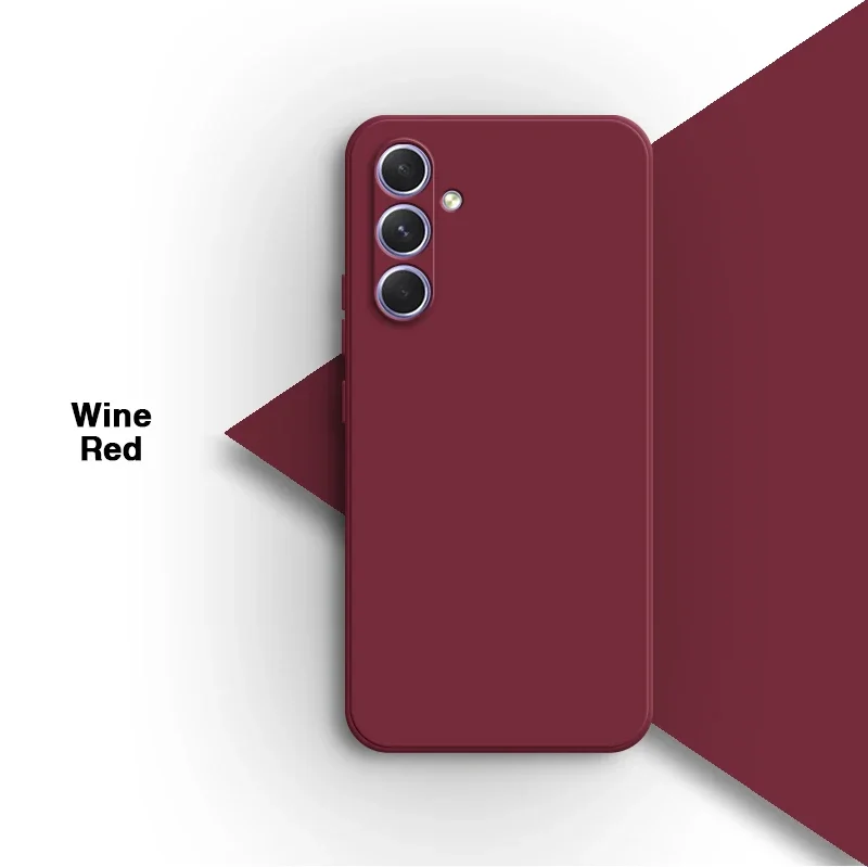 Premium Liquid Silicone Soft Back Cover - High Quality Phone Case