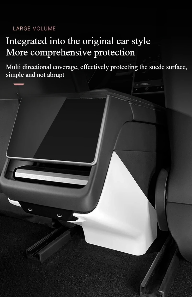 Rear Air Outlet Frame for Tesla Model 3+/Model Y Juniper 2025 Rear Screen Cover