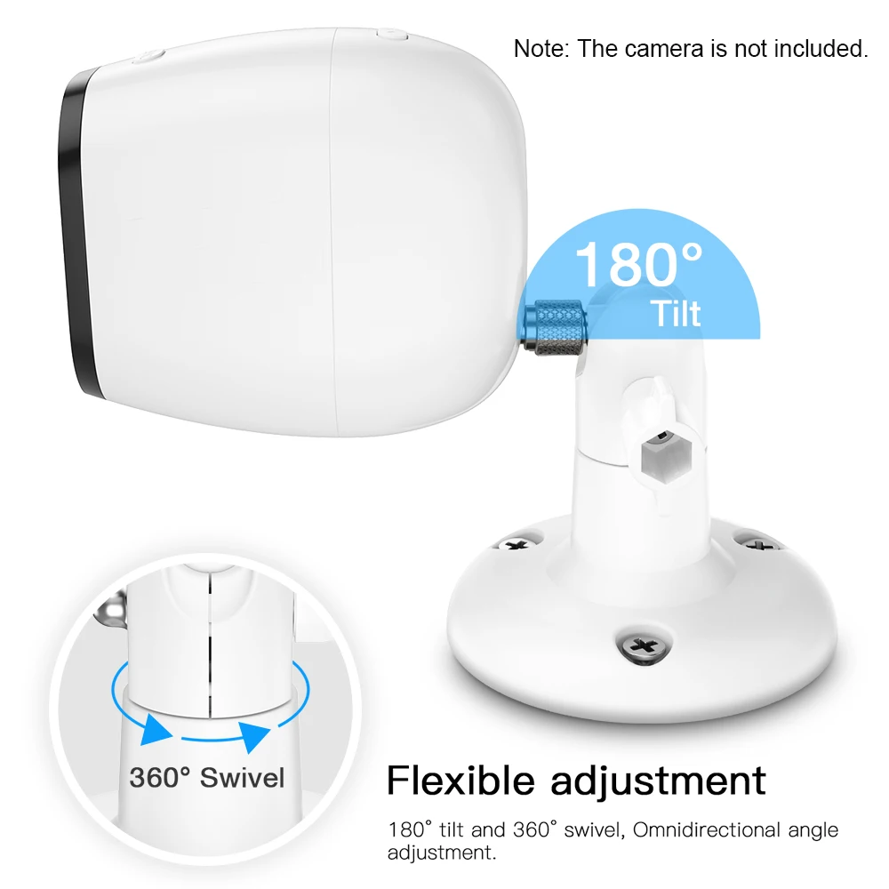 Security Camera Bracket 2/3 Pack Mounting Bracket Adjustable Wall Mount for ARLO HD/ARLO PRO/ARLO PRO2/ARLO GO/ARLO ULTRA/WYZE CAM PAN Home Camera