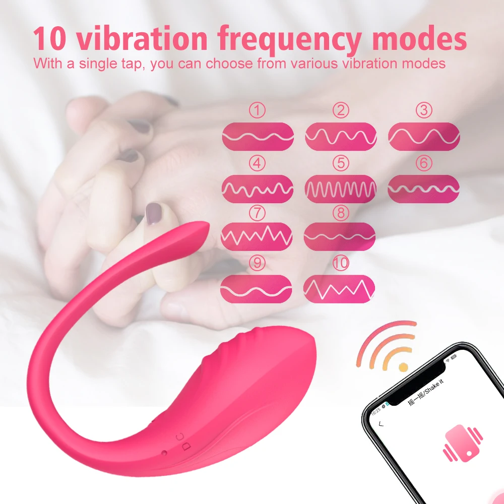 Wireless Control Vibrator APP Remote Control Dildo Panties Wear Vibrating Egg G Spot Clit Stimulator Massager Sex Toys for Women female sex toys vaginal vibrators clit sucking vibrator clitoris vibrator vibrator sex toy dildo sex toys