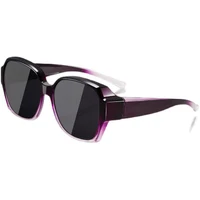 Fashion Round Polarized Sunglasses Cover Over Myopia Prescription Glasses Portable Men Women Vintage Fishing Driving Eyewear - Image 4