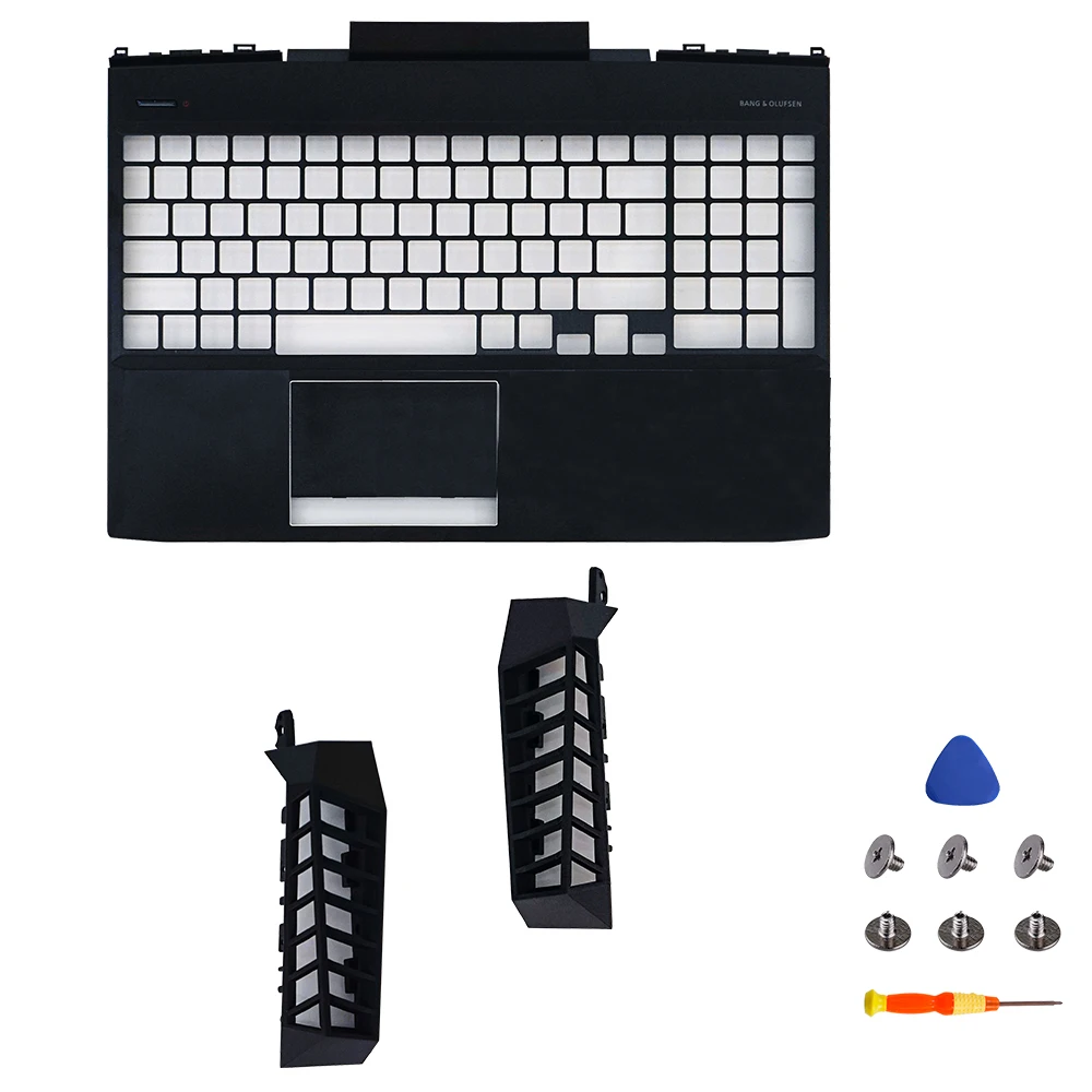 HP Omen 4/5 15-DC TPN-Q211 공기 배출구 용 새 노트북 새 냉각 커버 스탠드 부품 노트북 라디에이터 교체 오른쪽 및 왼쪽