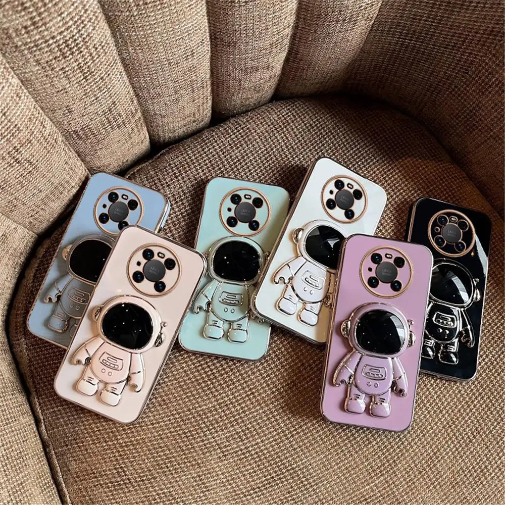 Astronauta salokāms statīva maciņš Huawei P60 P50 P40 P30 P20 Pro Lite Mate 60 50 40 30 Honor 9X 20 viedajam turētājam_voghion.com