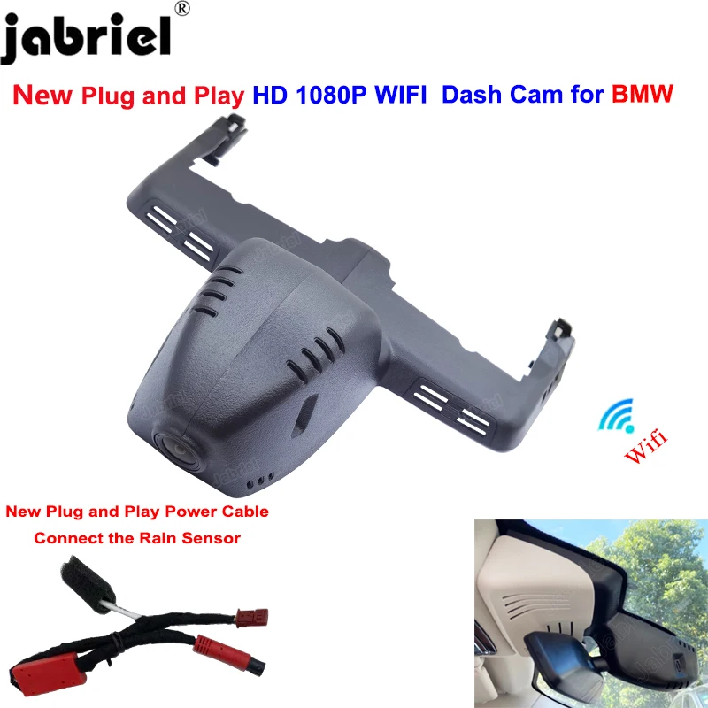 

FHD 1080P Wifi Car Dvr Dash Cam Camera for BMW X6 M F86 for BMW X6 m50i X6 m50d X6 40d X6 G06 X6 40i DashCam Driving Recorder