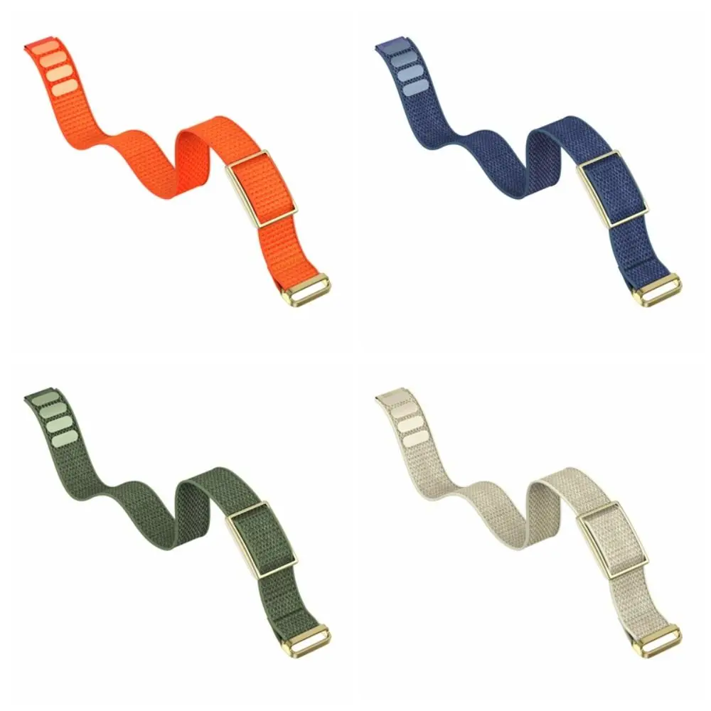 Breathable Nylon Sport Wristband with Adjustable Loop Design, 22mm