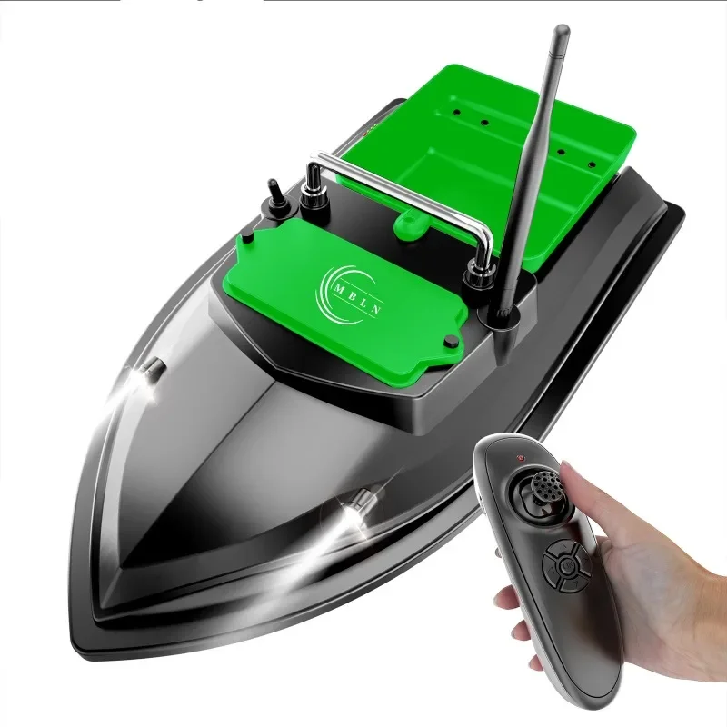 Description Picture 3 of itemMBLN RC Fishing Bait Boat, 500m Remote, Single Hopper, 2kg Load, Waterproof Design, Steady Cruise, Easy Return Feature. VX
