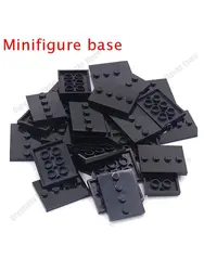Popular Mini-Figure Accessories - Universal Base Plate for Display and Building Blocks (Bagged 100pcs)