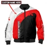 Mitsubishi Bomber Jacket Jackets For Men's Clothing Windbreaker Thick Coats Techwear Baseball Uniform Harajuku Parkas 3D Jacket 1
