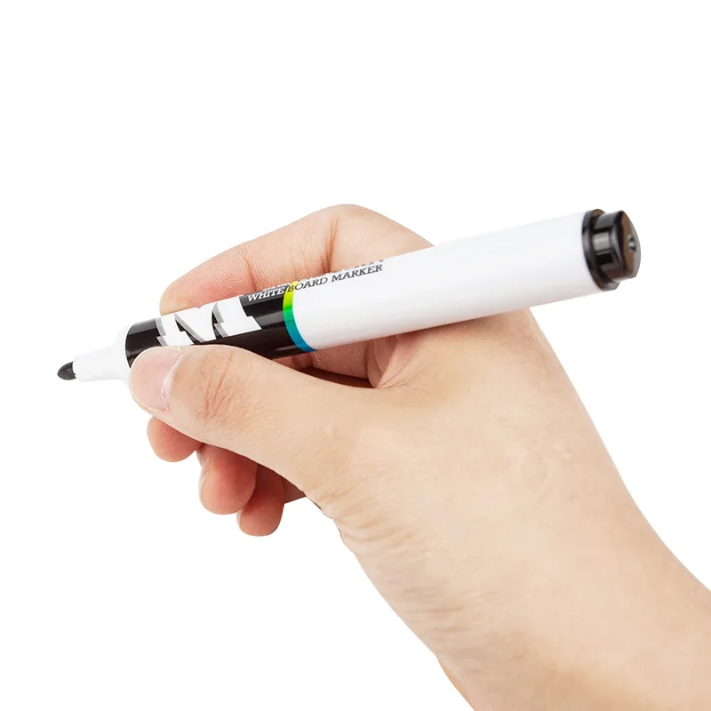 M&G Fast Dry Single Tip Permanent Marker Black Blue Red Whiteboard marker Portable easy-to-erase color marker