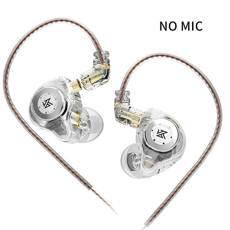 KZ EDX Pro écouteurs dynamique dans l'oreille moniteur HiFi filaire casque basse stéréo jeu musique bouchons d'oreilles suppression du bruit casque