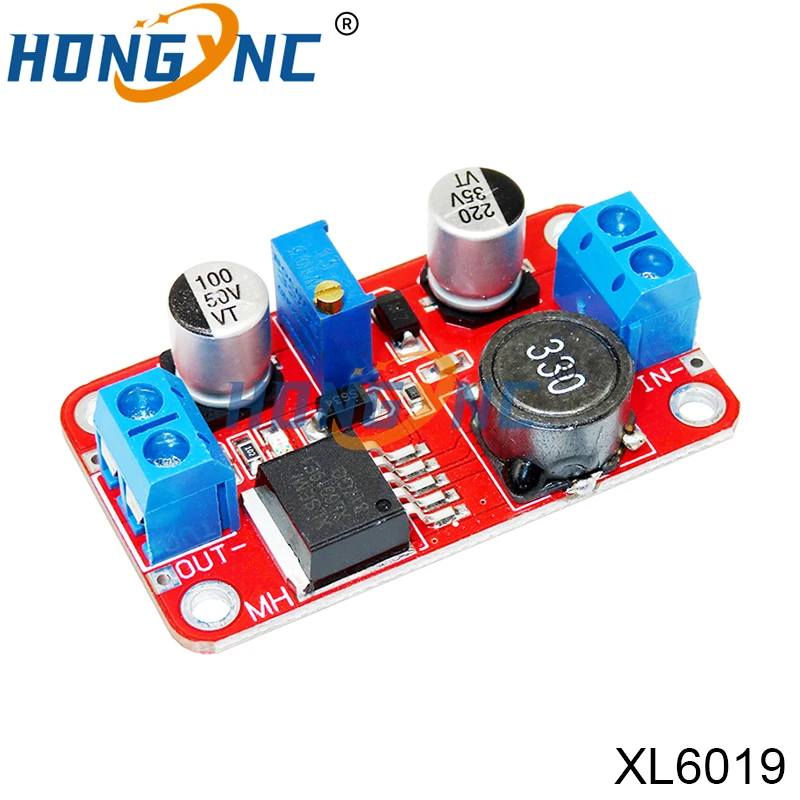 Boost Converter CentIoT -XL6009 DC-DC 3.0-30 To -3 V Step-Up Boost With Adjustable O Power Converter Module 1000x1000 Step Up Dc Dc Converter - Foto 2