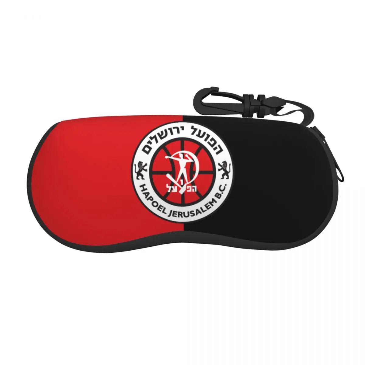 

Баскетбольные солнцезащитные очки Hapoel в виде баскетбольных очков из мягкого неопрена на молнии с зажимом для ремня для мужчин и женщин