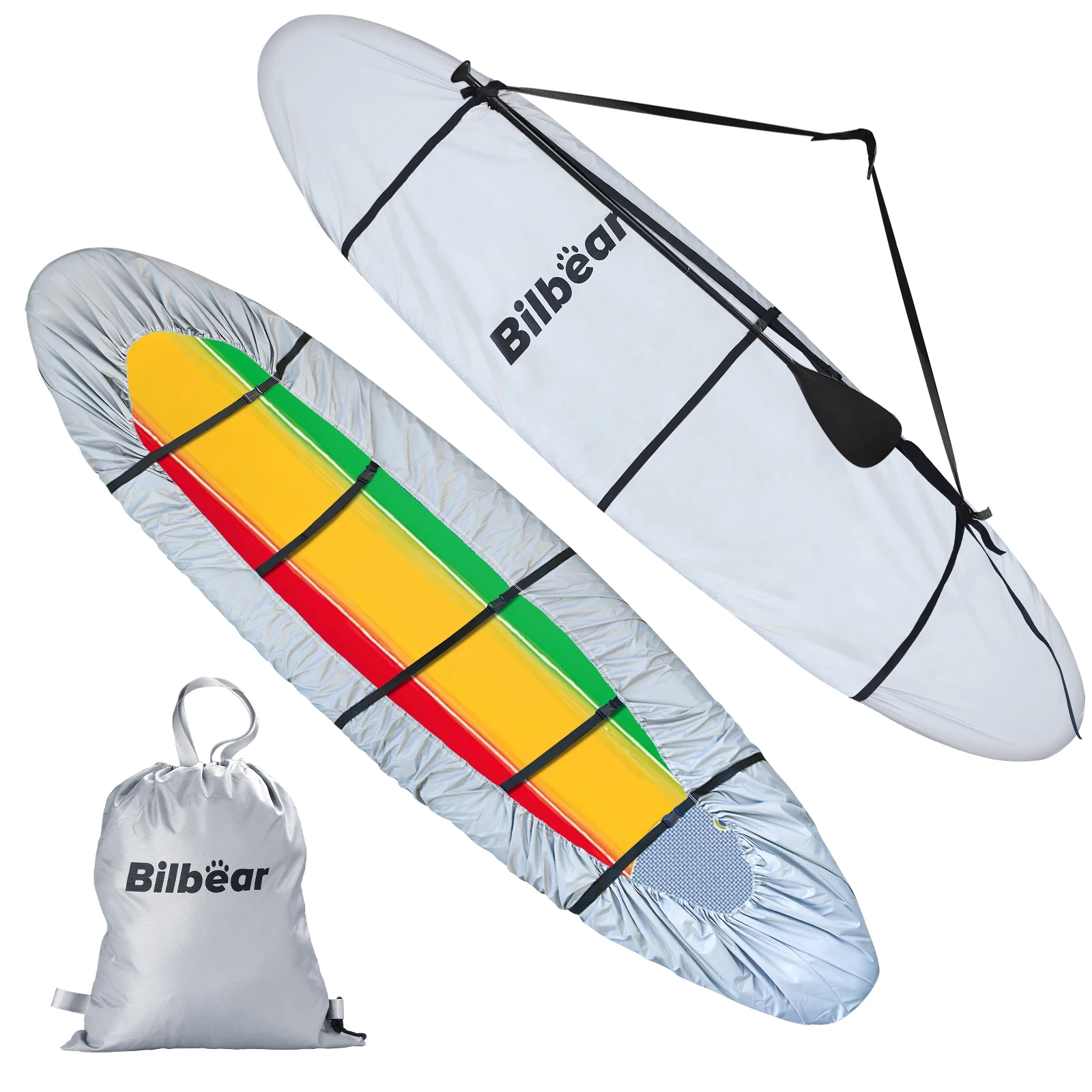420D 5 Trappole Copertura Per Kayak Copertura Per Canoa Impermeabile Copertura Per Barca Da Pesca Copertura Di Protezione Uv, Protezione Antipolvere A