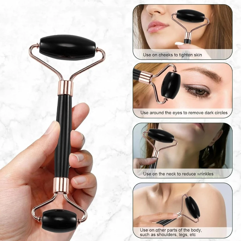 Revitalizing Ice Roller Skincare Set - Facial Toning and Contouring Tools