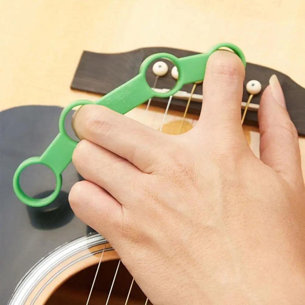Finger Span Training Hand Grips Guitar Hand Finger Guitarra Piano Trainer Tension Power Grip Accessories Exerciser Bass Fin F1t2