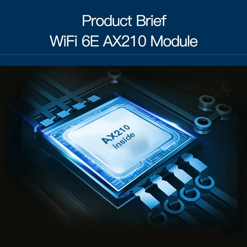 واي فاي 6E AX210 FV-AXE3000 5374Mbps للبلوتوث 5.3...