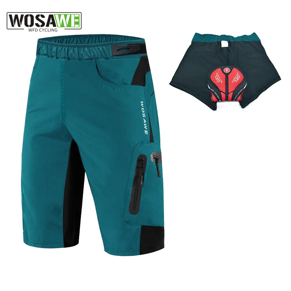 WOSAWE-pantalon Cortos De Ciclismo Para Hombre, Shorts