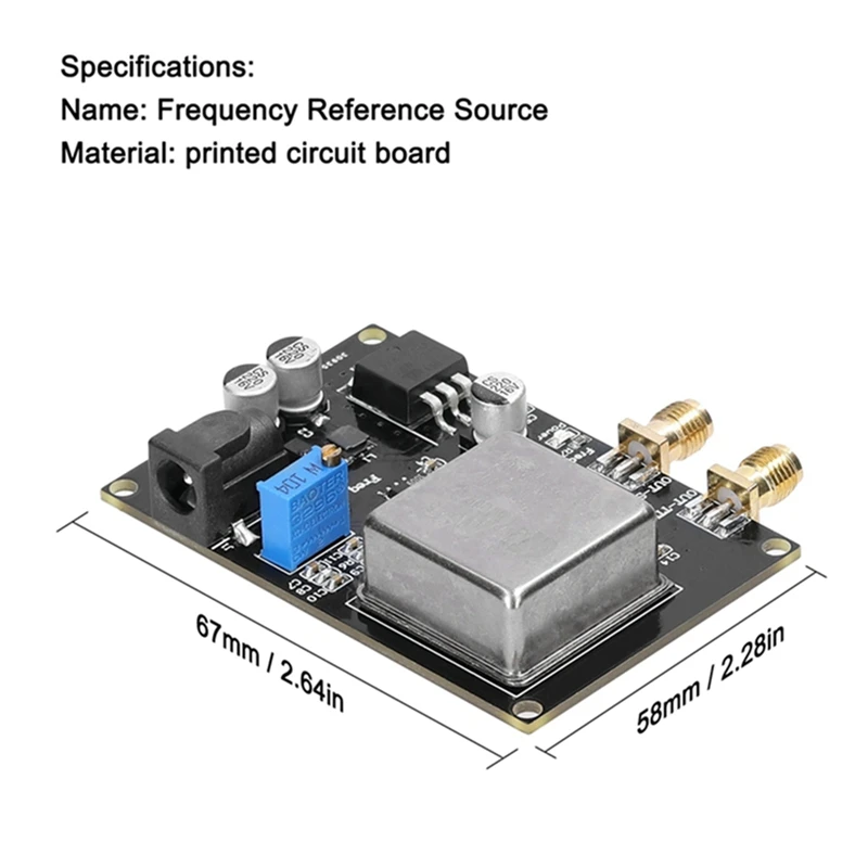 10Mhz OCXO Frequency Reference Module Low Phase Noise For Sound Decoder Frequency Meter 6