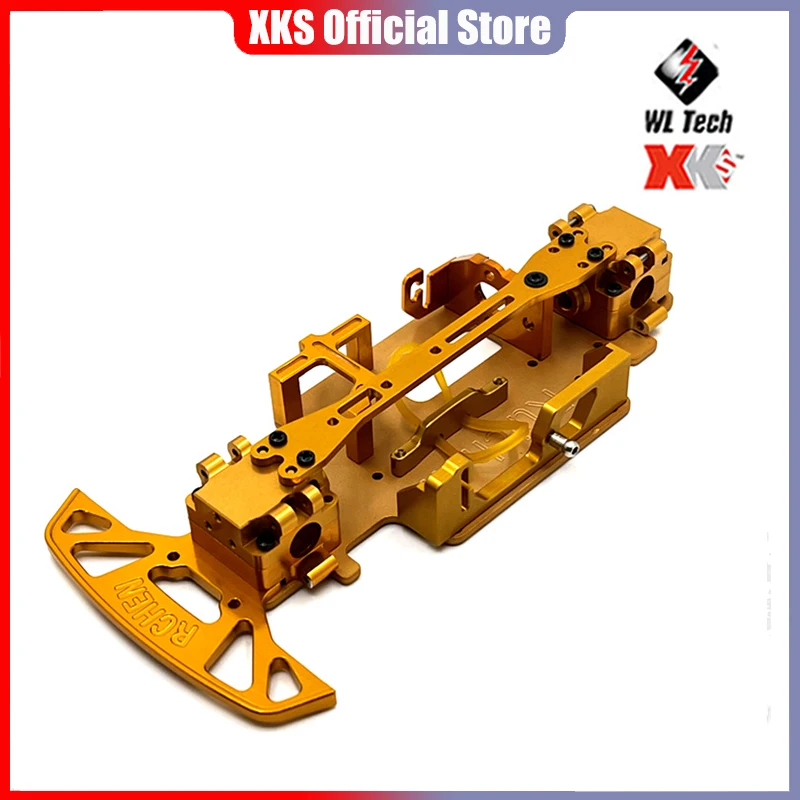 WLtoys-1/28 284131 K979 K989 K999 rc카 메탈 개조, 기어박스, 스티어링 기어 고정 시트 등 섀시 부품