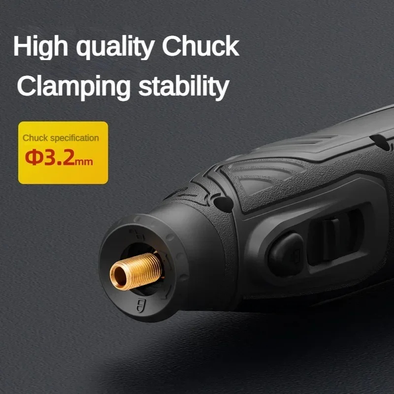 Deli Mini electric grinding Electric Drill Carving Pen Variable Speed Drill Rotary Tools Kit Engraver Pen for Grinding Polishing 3