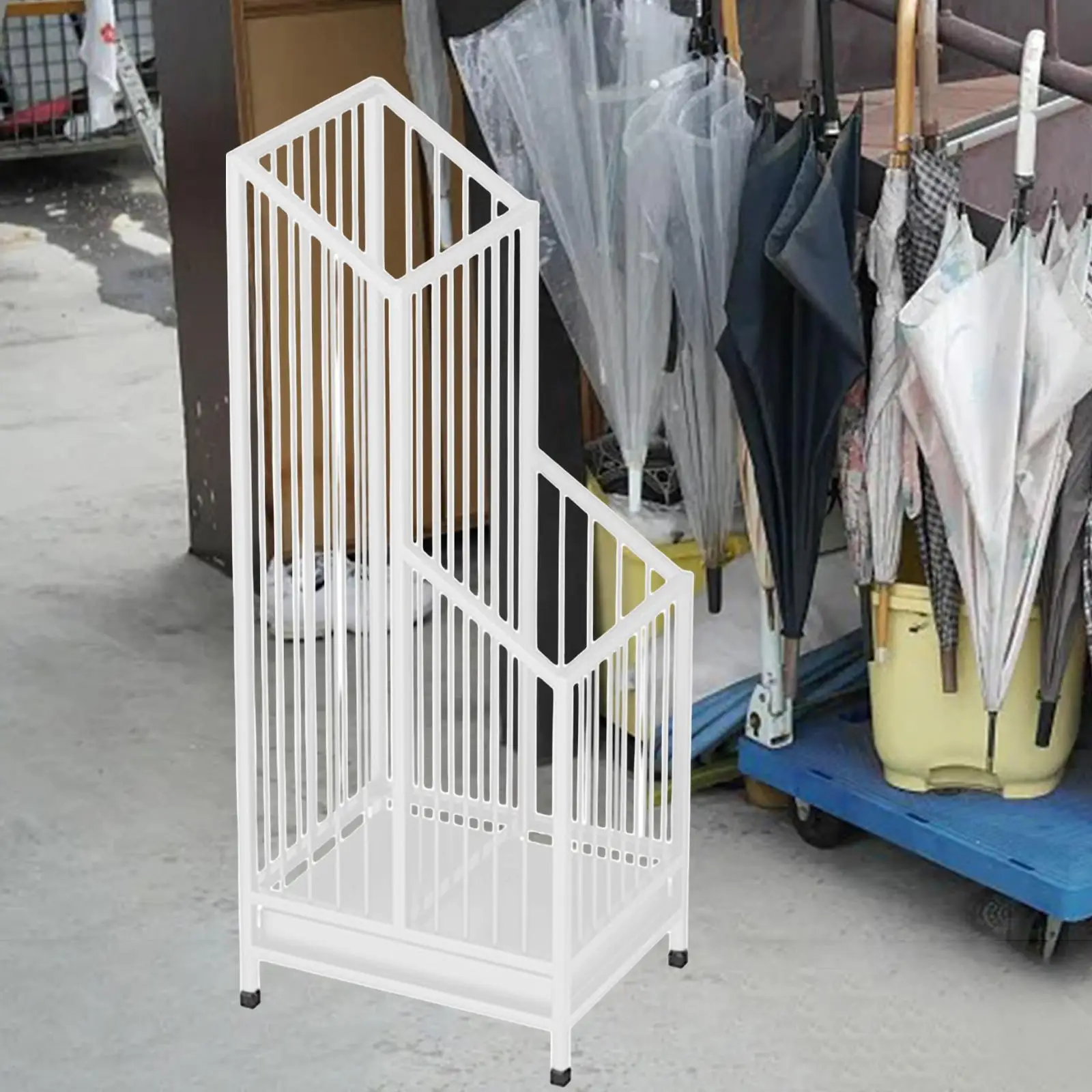 Standing Umbrella Holder Sturdy Parasol Storage Rack Freestanding Umbrella Storage Box Office Bar Hallway Home Entryway