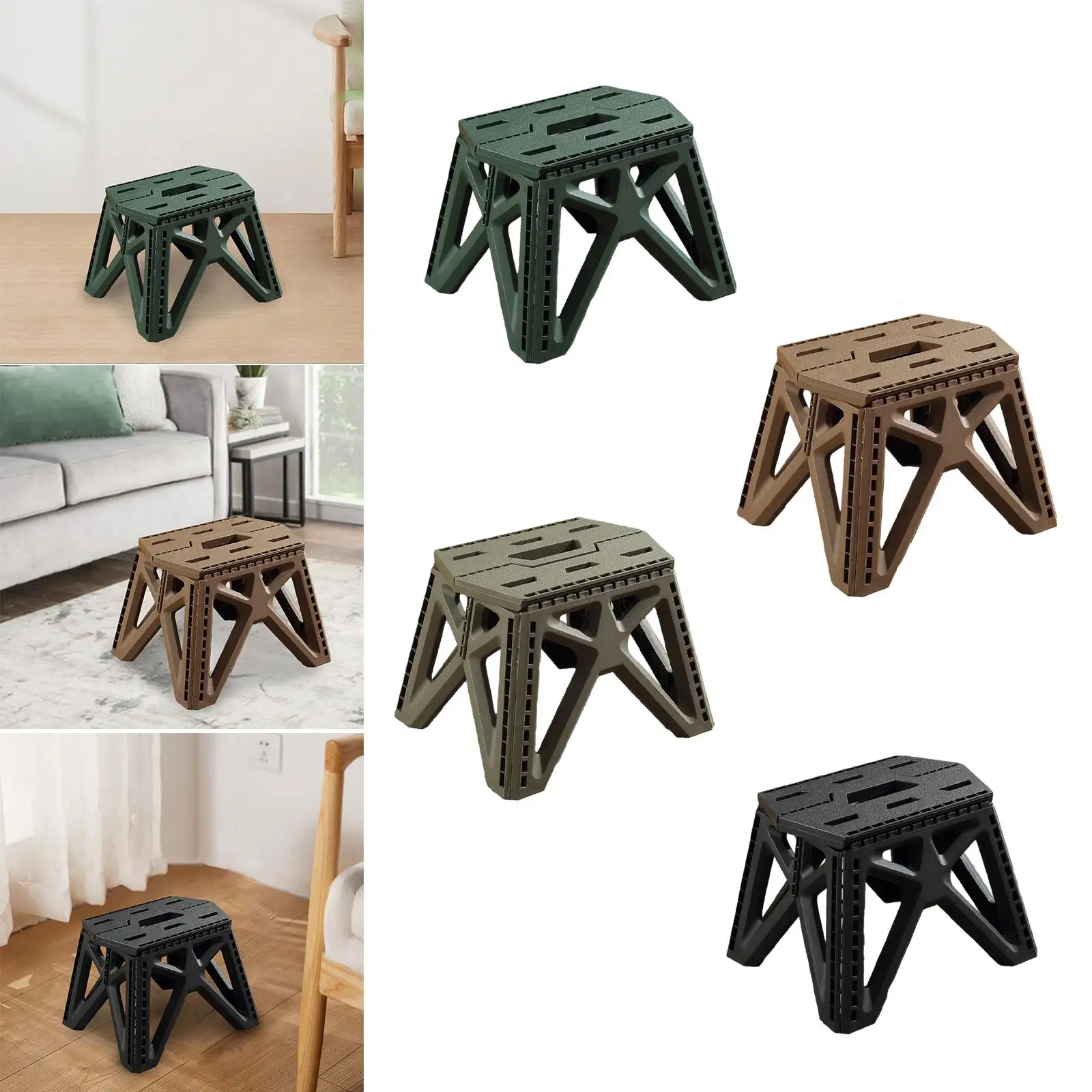 Folding Camping Stool, Camping Chair, Outside Ultralight Foldable Stool, Camp Stool for Fishing Garden Backpacking Beach Folding Camping Stool, Camping Chair, Outside Ultralight Foldable Stool, Camp Stool for Fishing Garden Backpacking Beach