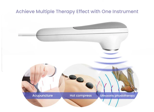 Ultrasonic Therapy Machine for Pain Relief Muscle Joints Massage No Drug  Ultrasound 1MHz Physiotherapy Device LCD Screen Display - AliExpress