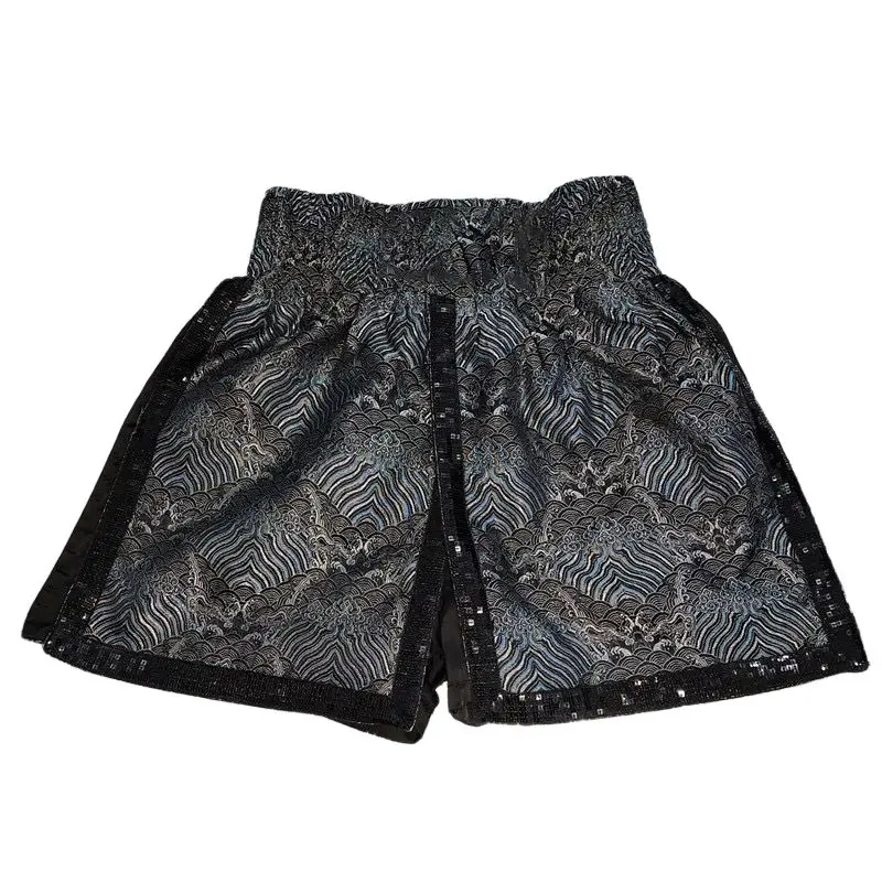 Muay Thai Shorts Männer Frauen Kinder Kickboxen Shorts Professionelle MMA BJJ Kampfkunst Kleidung Taekwondo Käfig Kampf Boxen Shorts – Detail 11
