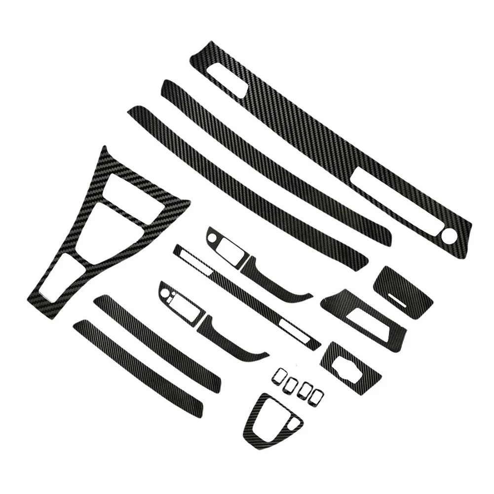 

Transform Your Car's Interior with 5D Interior Carbon Fiber Vinyl Trim Decal Fits For BMW 3 Series E90 20052013