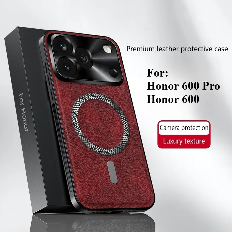 Premium Business Magnetic Leather Ultra-Thin Anti-Drop Case - Shockproof Protection Cover
