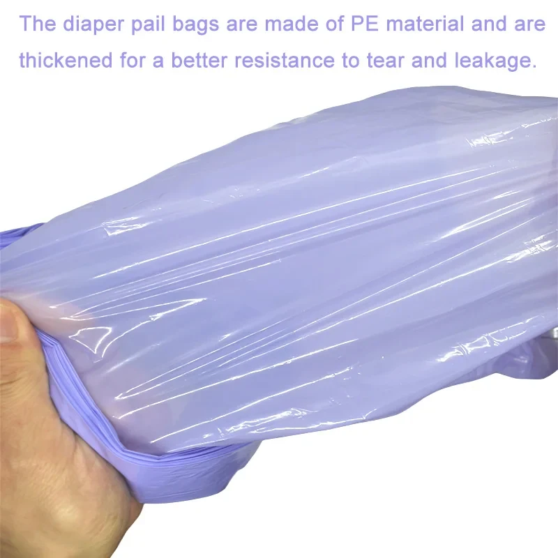 Trash Bags Refill Diaper Pail Refills Purple Diaper Pail Refills Bags For Angelcare Trash For Sangenic Tommee Tippee twist&click Genie Munchkin