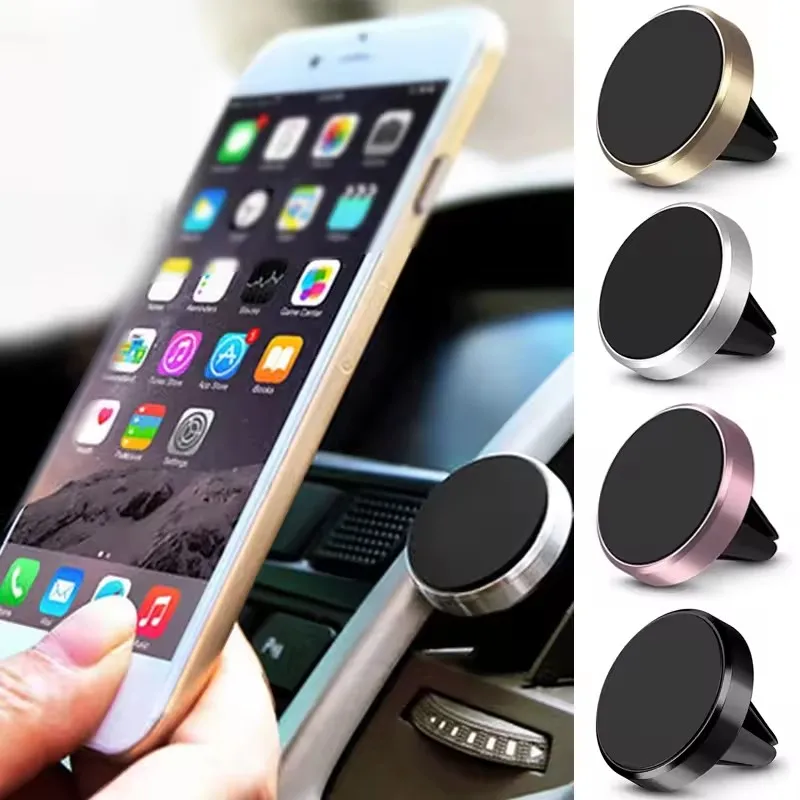 Universal Magnetic Car Phone Holder Stand in Car for All phone for iPhone Xiaomi Magnet Air Vent Mount Mobile Phone Support GPS