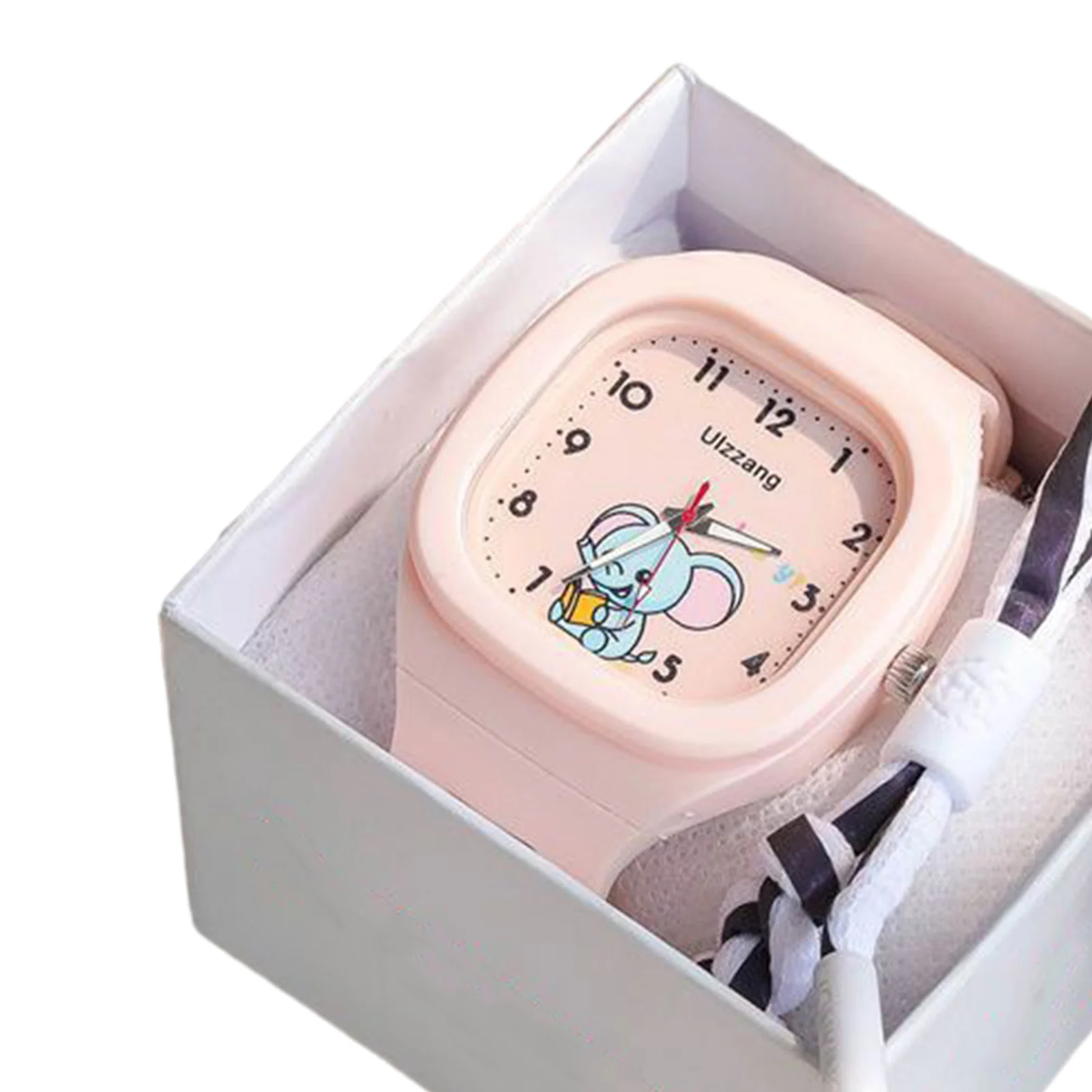 

Womens Quartz Watches Easy Read Dial Luminous Watch with Soft Silicone Strap for Time and Schedule Organize