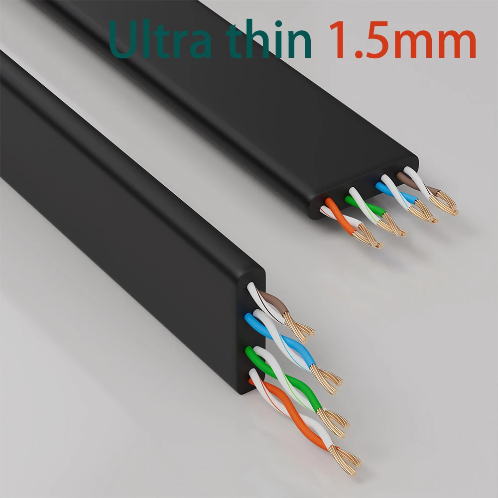 Ethernet cable COMNEN CAT6 Flat UTP Ethernet Network Cable RJ45 Patch LAN